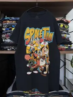 【ルーニーテューンズ✨】海外古着 キャラクターT Y2K スペースジャムのサムネイル