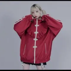 REFLEM フリル付きレッド アウターのサムネイル