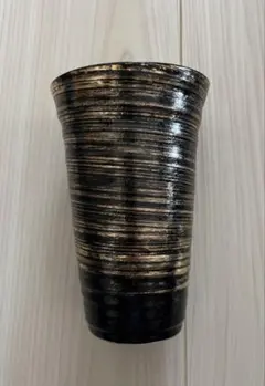 金刷毛 陶酒杯 陶悦窯 有田焼タンブラー 350ml（木箱なし）