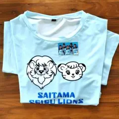 【新品未着用】埼玉西武ライオンズ　キッズ冷感Tシャツ　レオ・ライナ　130サイズ