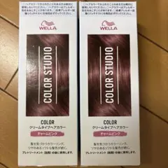 WELLA COLOR STUDIO チャームピンク2個セット　ウエラヘアカラーのサムネイル