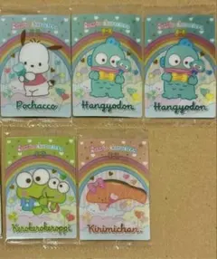サンリオ　ウエハース6 ポチャッコ　ハンギョドン けろっぴ　KIRIMI