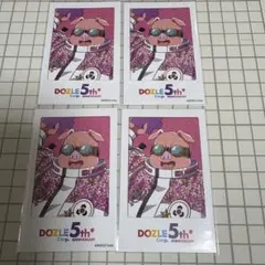 ドズル社 5周年 チェキ風カード おおはらMEN