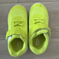 イエローメッシュMADスニーカー（エアクッション付き）