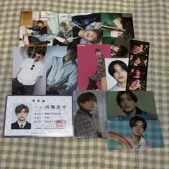 なにわ男子　高橋恭平　厚紙　切り抜き　クリアカード　まとめ売り