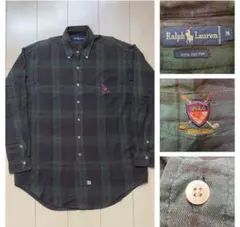 美品 90s POLO ラルフローレン golf black watch XL