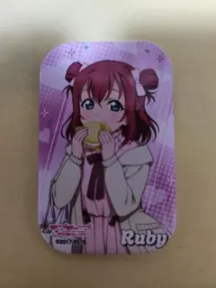ラブライブ レジャフェス Aqours スクエア 缶バッジ 黒澤ルビィ - メルカリ