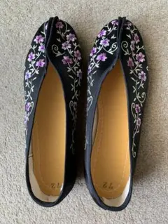 新品！Made in Taiwan 刺繍入りチャイナシューズ