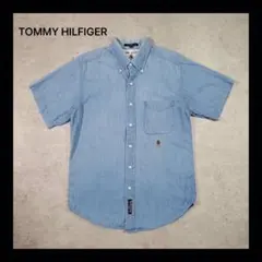 【稀少美品】　TOMMY HILFIGER トミーヒルフィガー　デニムシャツ