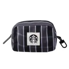 【台湾限定】STARBUCKS ブラックストライプメッシュ漁師エコバッグ
