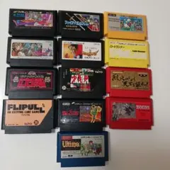 ファミコンソフト 13本セットまとめ売り　動作未確認