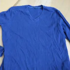 URBAN RESEARCH ニット Vネック サイズ40 ネイビー