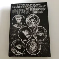 呪術廻戦 特製缶バッジ6種セット
