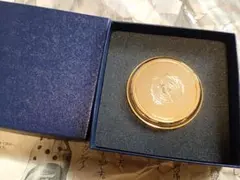 出雲めのうコンパクト 昭和レトロポップ グリーン瑪瑙 かわいいメノウ