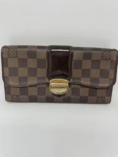 ヴィトン　ダミエ　ポルトフォイユシスティナ　長財布
