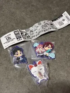 ダンダダン　でふぉラバ　ラバーキーホルダー　オカルン　ターボババァ　モモ