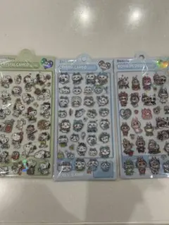 3枚セット　うるちゅるシール