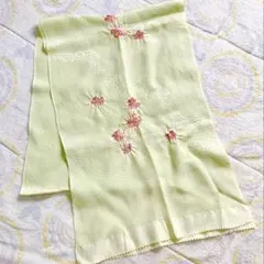 帯揚げ♡ライトグリーン