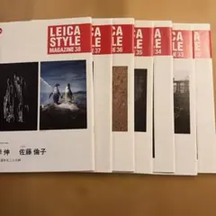 4冊セット】LEICA STYLE MAGAZINE 34・43・46・48号 - メルカリ