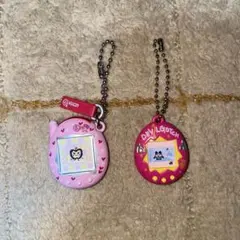 たまごっちミニチュアチャームコレクション りんごっち デビルまめっち