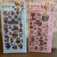 Zootopia 立体シール 2シートセット