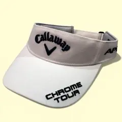 CALLAWAY キャロウェイ サンバイザー FREE ホワイト ゴルフ 刺繍