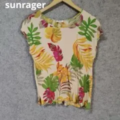 sunrager トロピカル柄 半袖Tシャツのサムネイル