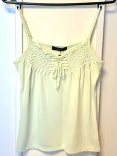 新品 値下げ　CLEAR IMPRESSION イエローグリーン　キャミソール