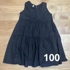 【西松屋】ワンピース　100 黒のサムネイル