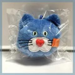 ✳︎匿名配送✳︎ mojojojoフェイスマスコット《青い猫》
