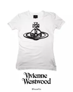 ヴィヴィアンウエストウッド　オーブTシャツ　Mサイズ　イタリア製のサムネイル