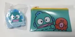 サンリオ　ライトクリップ　ハンギョドン ミニポーチ ダイソー ポーチ