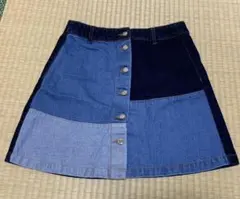値下げ！美品　H&M デニムスカート