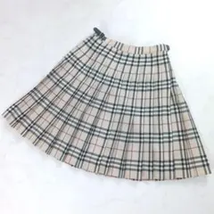 美品✨️バーバリーロンドン プリーツ巻きスカート ノバチェック 2Way y2k