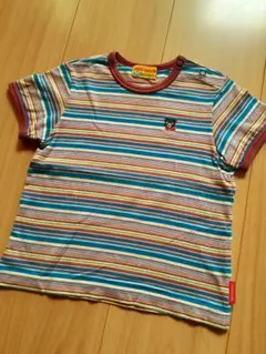 ミキハウス　ダブルＢ　秋色　半袖Tシャツ　80-90