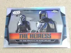 TOPPS CHROME STAR WARS マンドー　グローグー　ボカターン