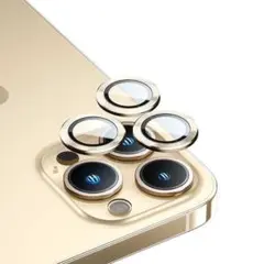 半額‼️Benks iPhone 14 Pro Maxカメラレンズゴールド