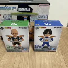 開封品 ドラゴンボール 一番くじ B賞 クリリン C賞 孫悟飯 E賞 ブルマ