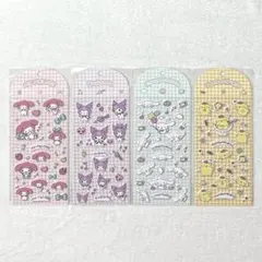 サンリオ ぷっくりシール 4点セット