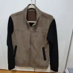 TAKEO KIKUCHI ジャンパー ベージュ・ブラック