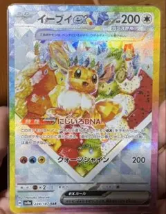 イーブイex SAR SV8a テラスタルフェスex 224/187