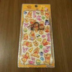 ディズニー プチドロップステッカー 新作 くまのプーさん