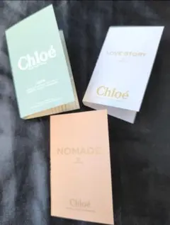 新品 クロエ サンプル ローズナチュレル ノマド ラブストーリー 1.2ml 3