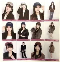 乃木坂46 生写真 オーバージャケット+キャップ セミコンプ 6種 まとめ売り