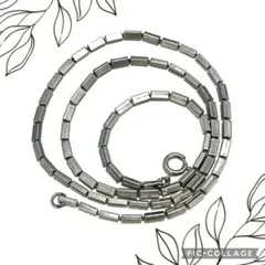 スクエアパーツ ネックレス