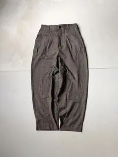 お値下げ　アデュートリステス　コンジェペイエ　グレンチェック　テーパード　パンツ