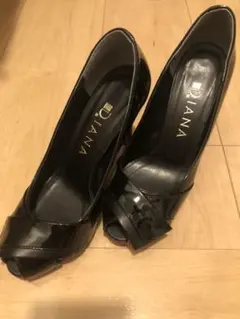 DIANA ダイアナ 黒パンプス 21cm