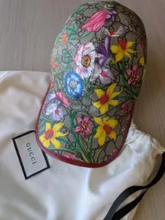 GUCCI GGスプリーム フローラ ベースボールキャップ L 58cmのサムネイル