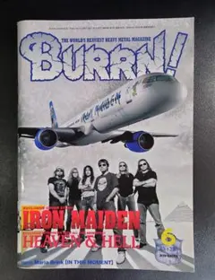 ＢＵＲＲＮ！　2009年　 6月号　アイアン・メイデン　フライト６６６大特集号❗
