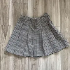 ZARAKIDS チェック柄 フレアスカート サイズ8 128cm
